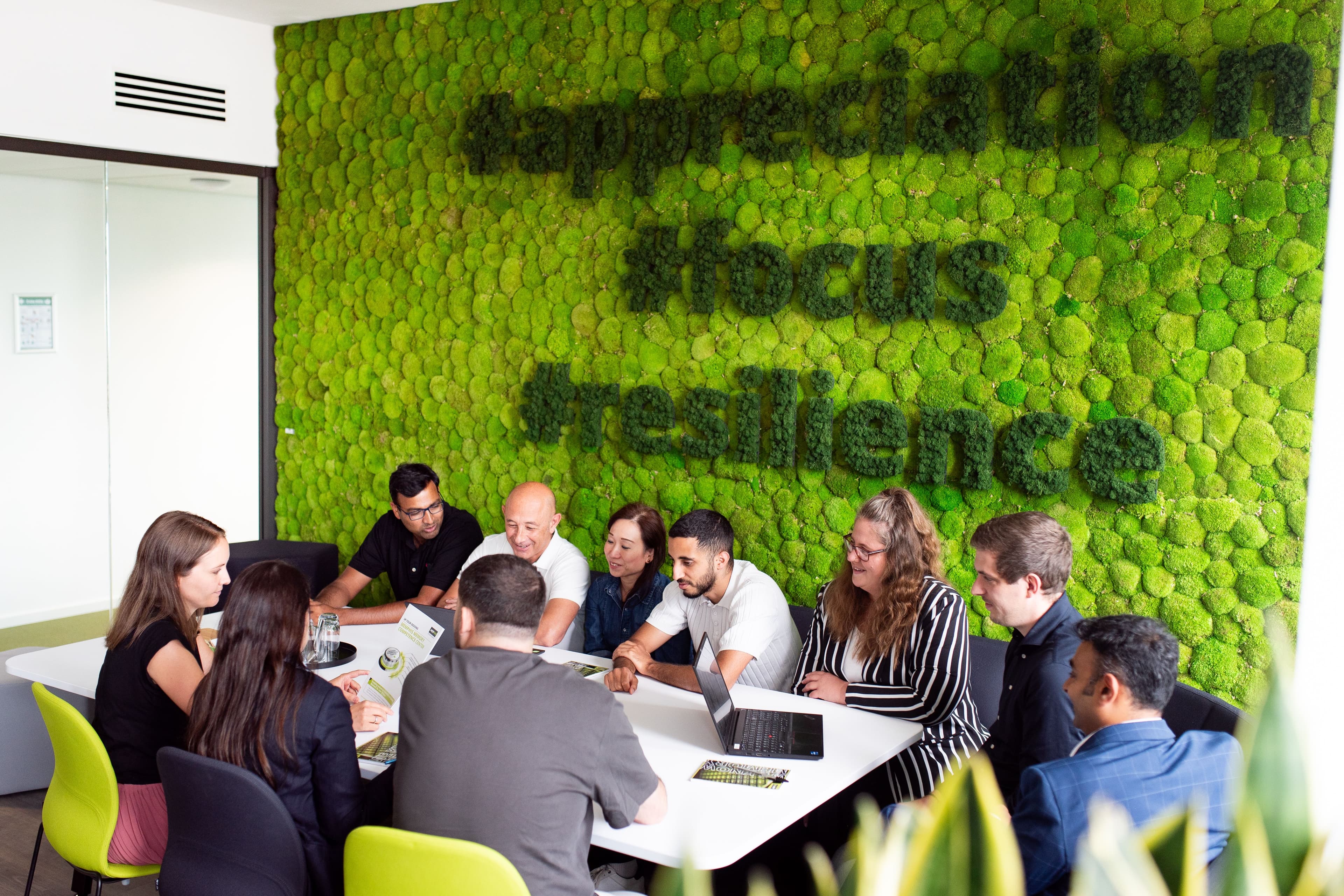 Unsere Unternehmenswerte basieren auf appreciation, focus and resilience