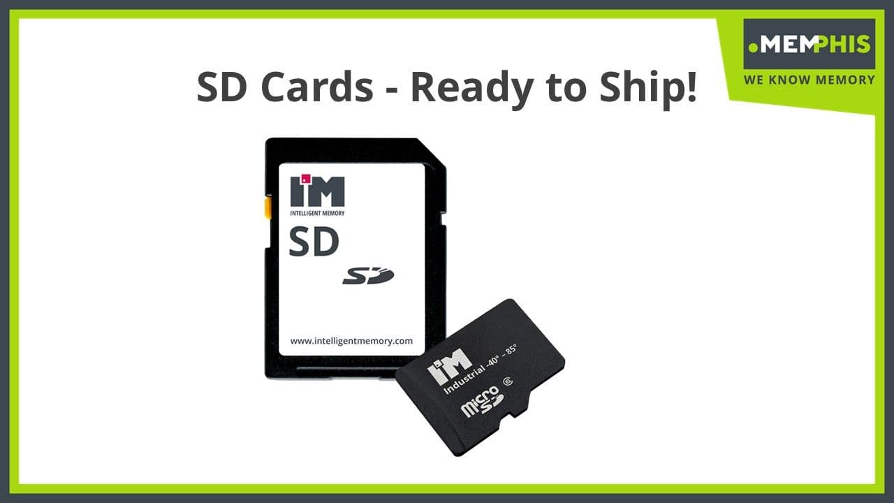 SD Cards in Stock