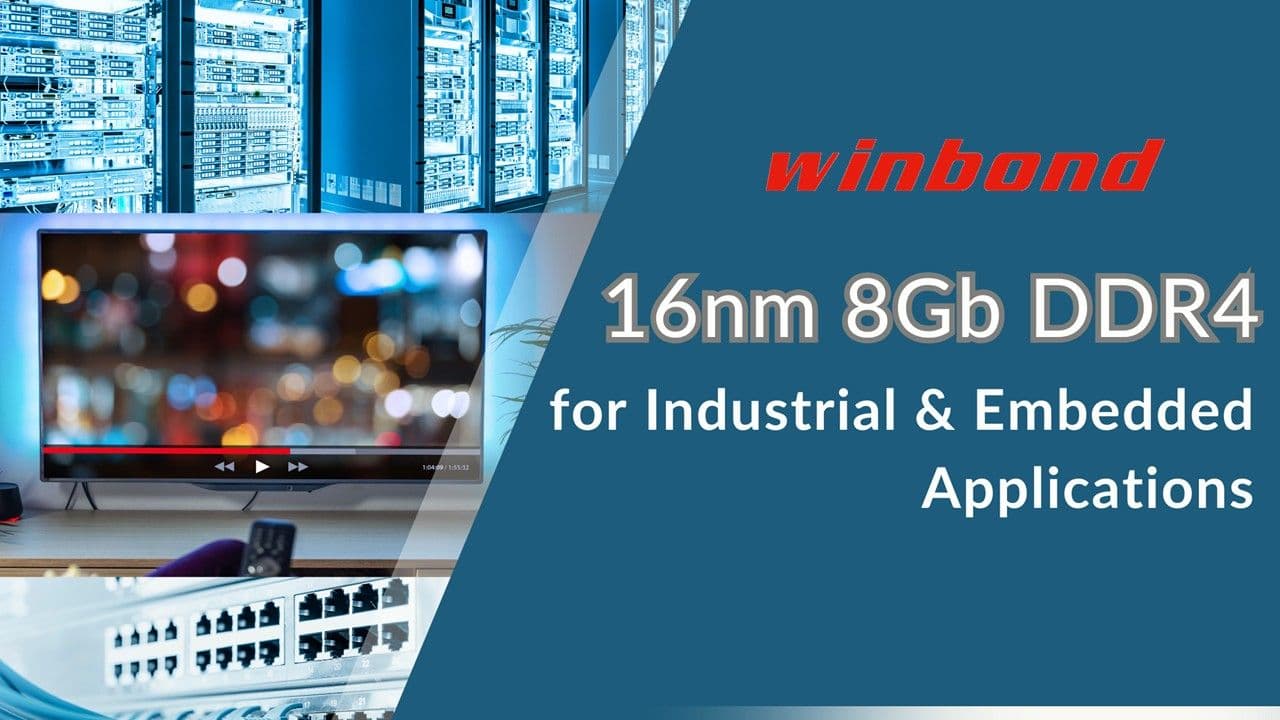 New 8Gb DDR4 from Winbond