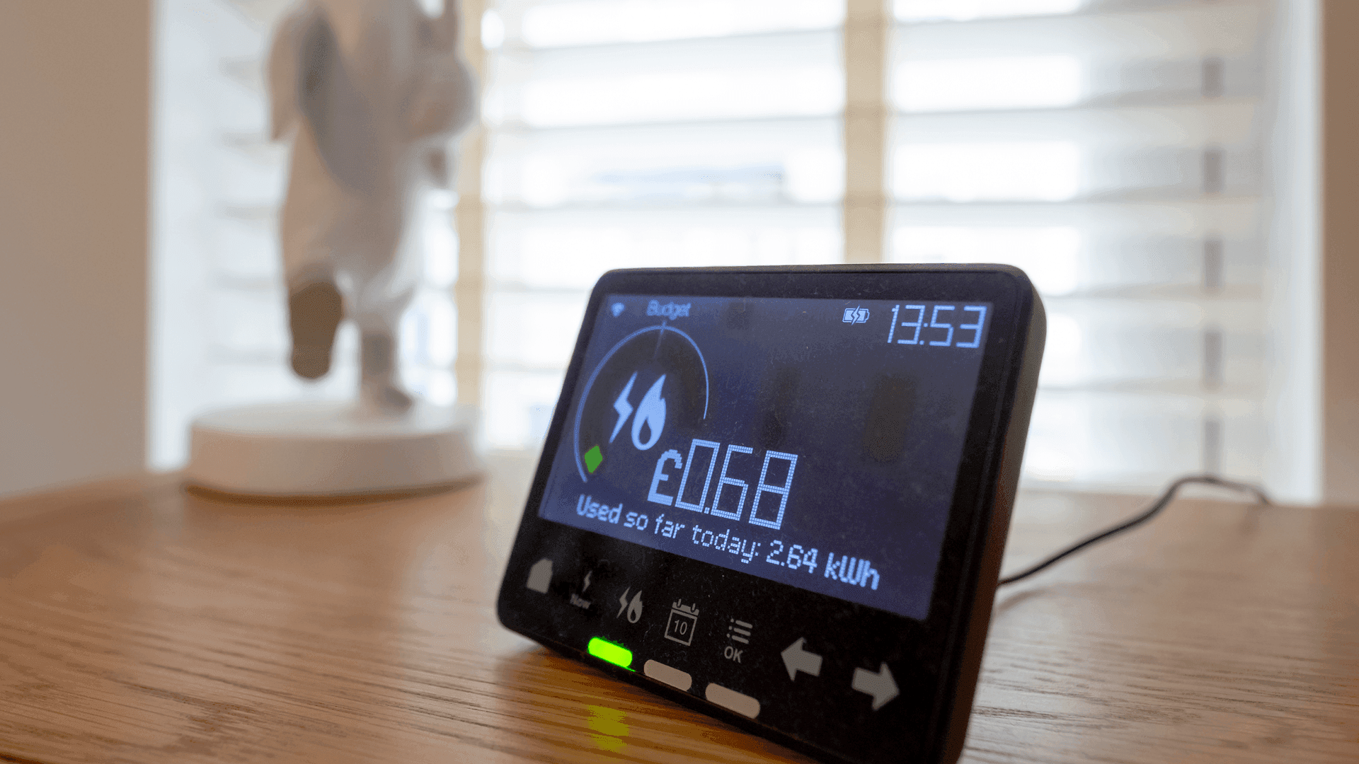 Example of a smart meter monitoring device